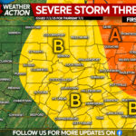 Severe Storm Potential Trending Up for Thursday with Damaging Winds & Hail Possible