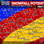 First Look at Potential Snowfall Amounts for Major Winter Storm Hitting PA on Sunday