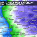 Record-Breaking Heat Wave, then Cold & Rainy Memorial Day Weekend in Parts of PA