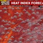Life-Threatening Heat Followed by Severe Storm Potential Heading into the Holiday Weekend