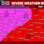 Damaging Winds up to 90mph, Hail & Isolated Tornadoes Expected Tuesday in Pennsylvania