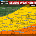 Elevated Risk of Flash Flooding Tuesday in Parts of PA Amidst Clusters of Strong to Severe Storms